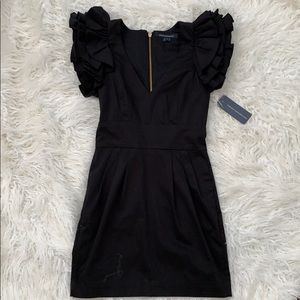 NWT French Connection Ruffle Cocktail Dress 4